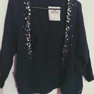 Hollister Navy blue Cardigan